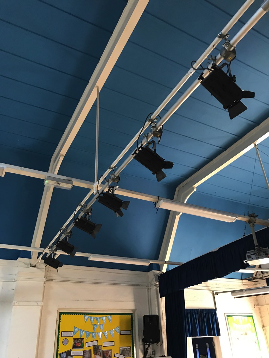 School Lighting System Install