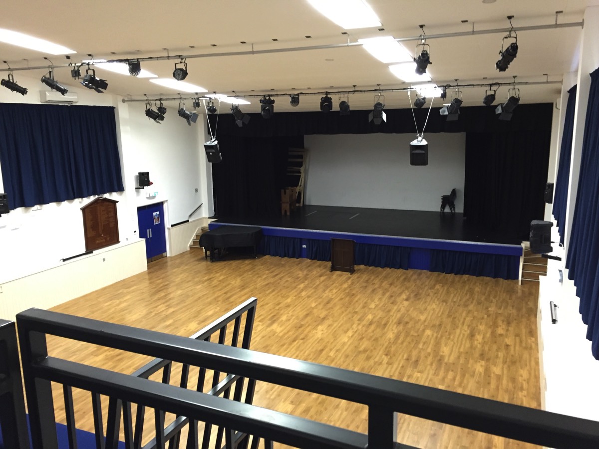 School Hall Install